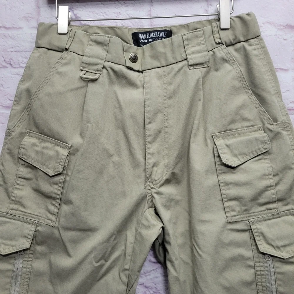 Blackhawk Warrior Wear Tactical Cargo Pants Men 34x34 Tan Khaki Gorpcore Utility